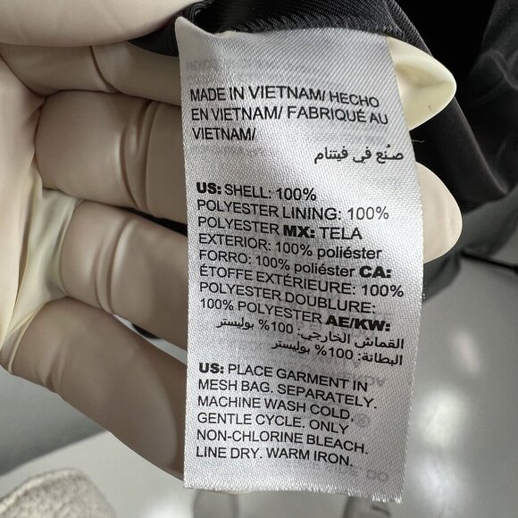 Chicos Women 4/6 Black Velvet Animal Burnout Blazer Long Jacket Witchy Fairygoth - Picture 14 of 16